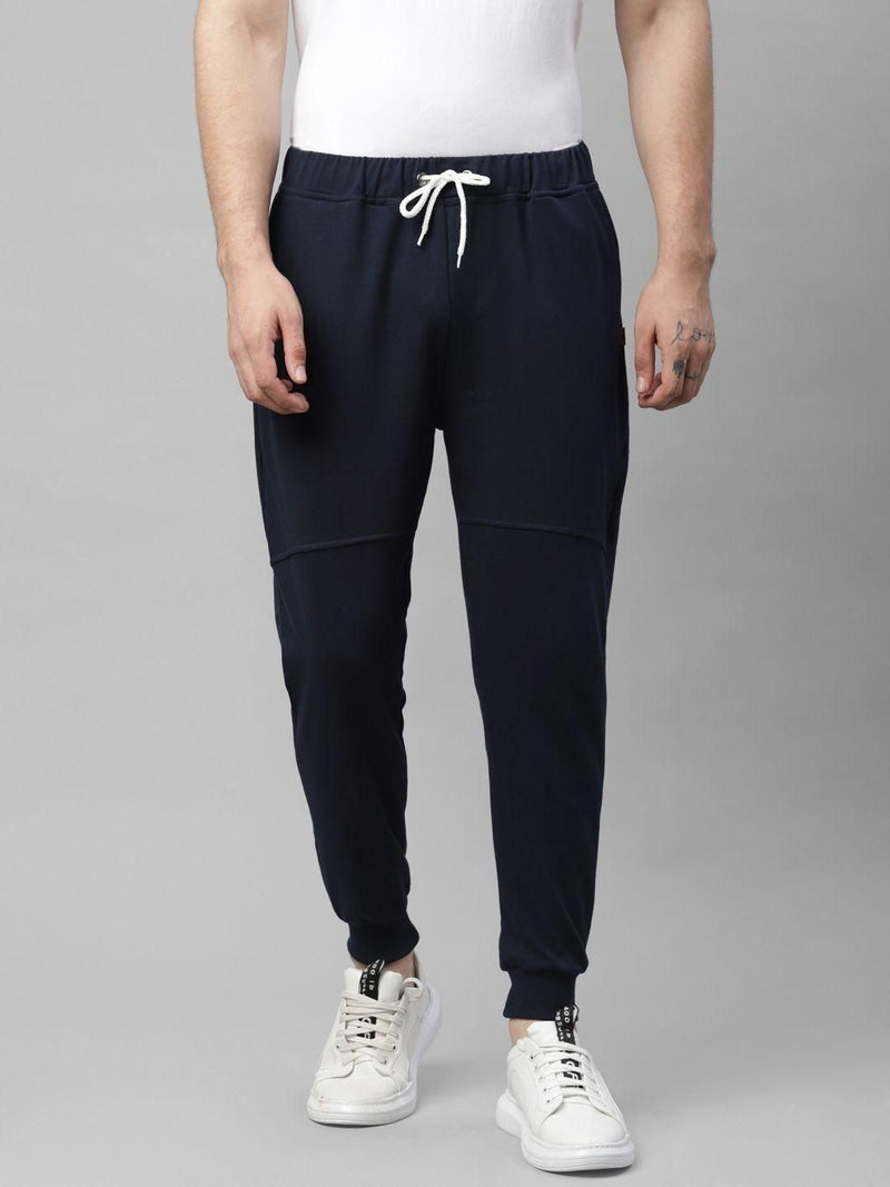 Rigo Terry Solid Regular Fit Mens Sport Joggers